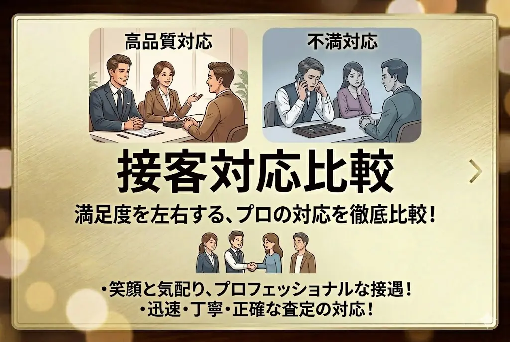 接客対応について