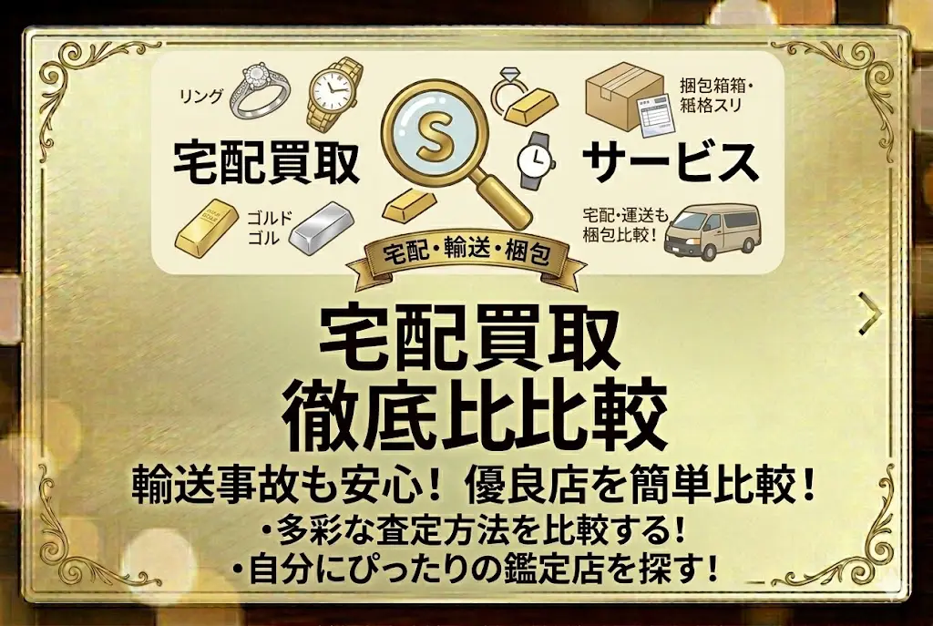 宅配買取について